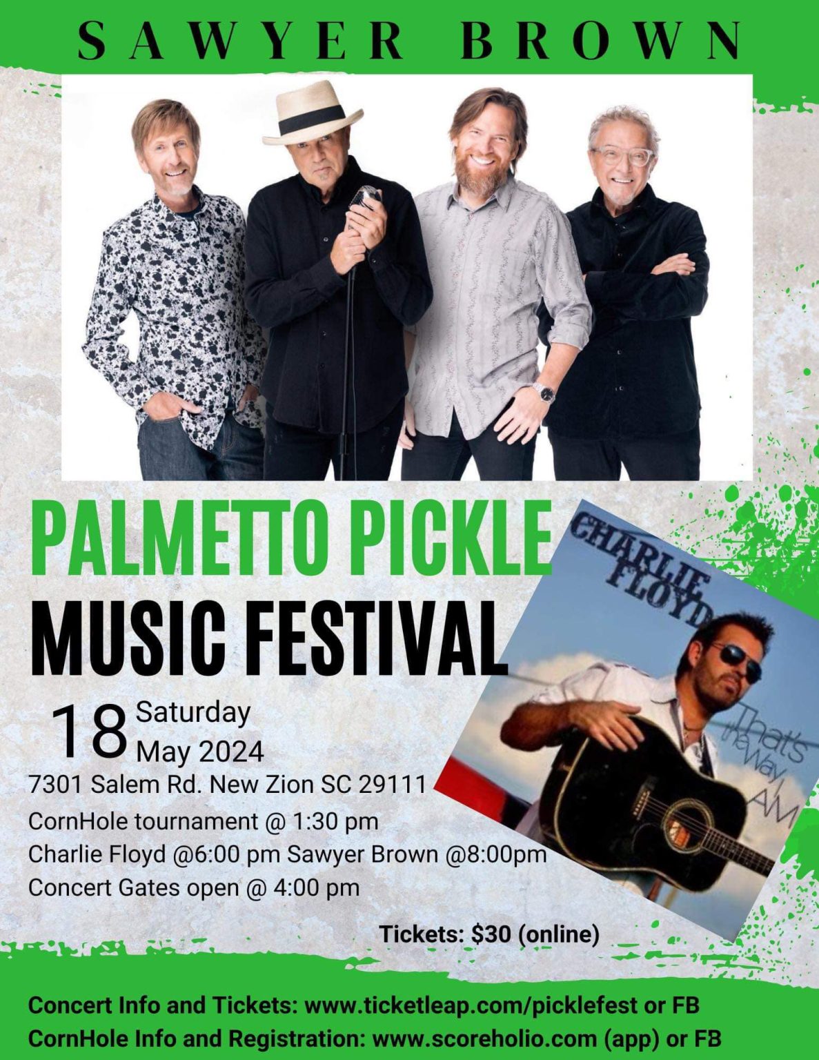 Palmetto Pickle Music Festival Clarendon County Chamber of Commerce